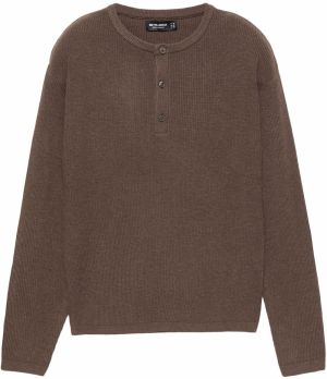 Pull&Bear Sveter  čokoládová