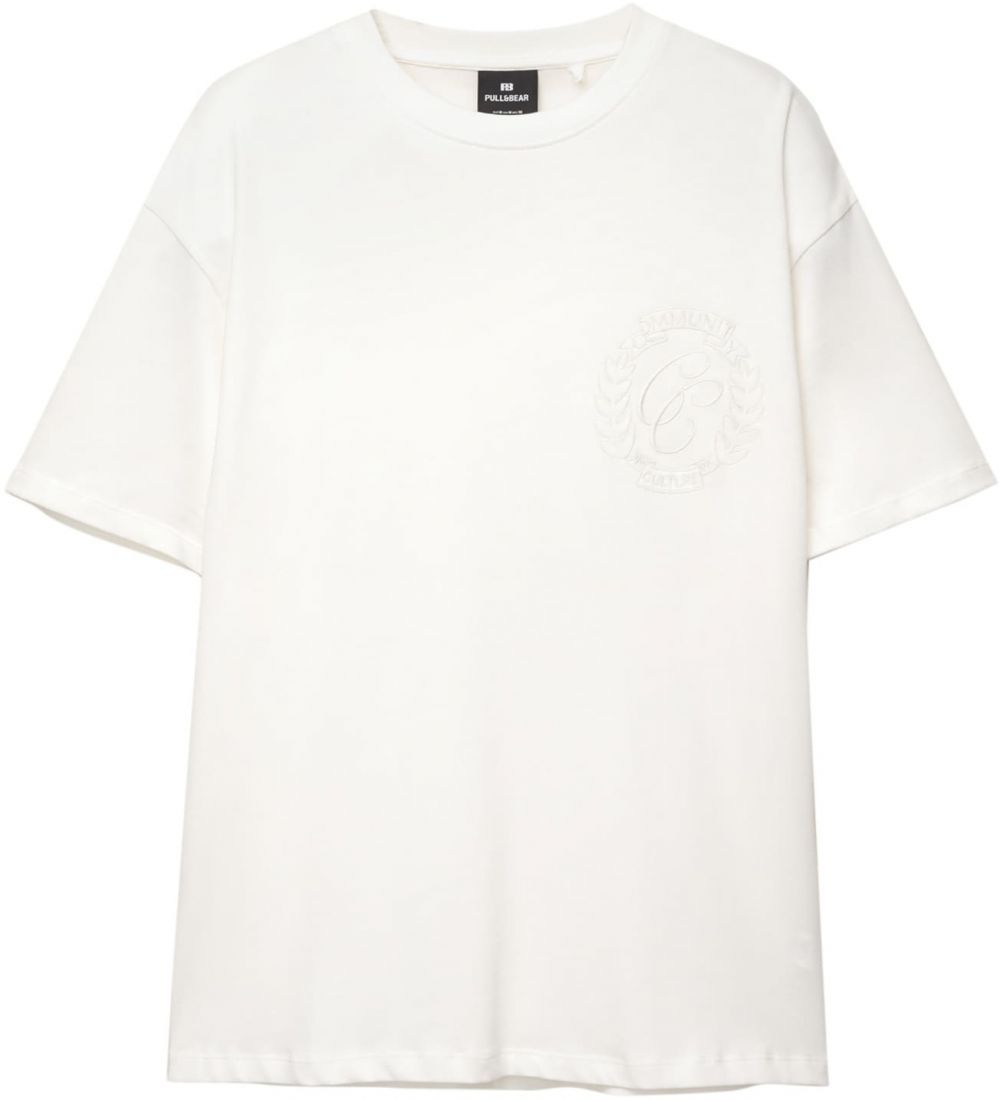 Pull&Bear Tričko  biela