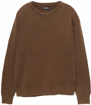 Pull&Bear Sveter  hnedá
