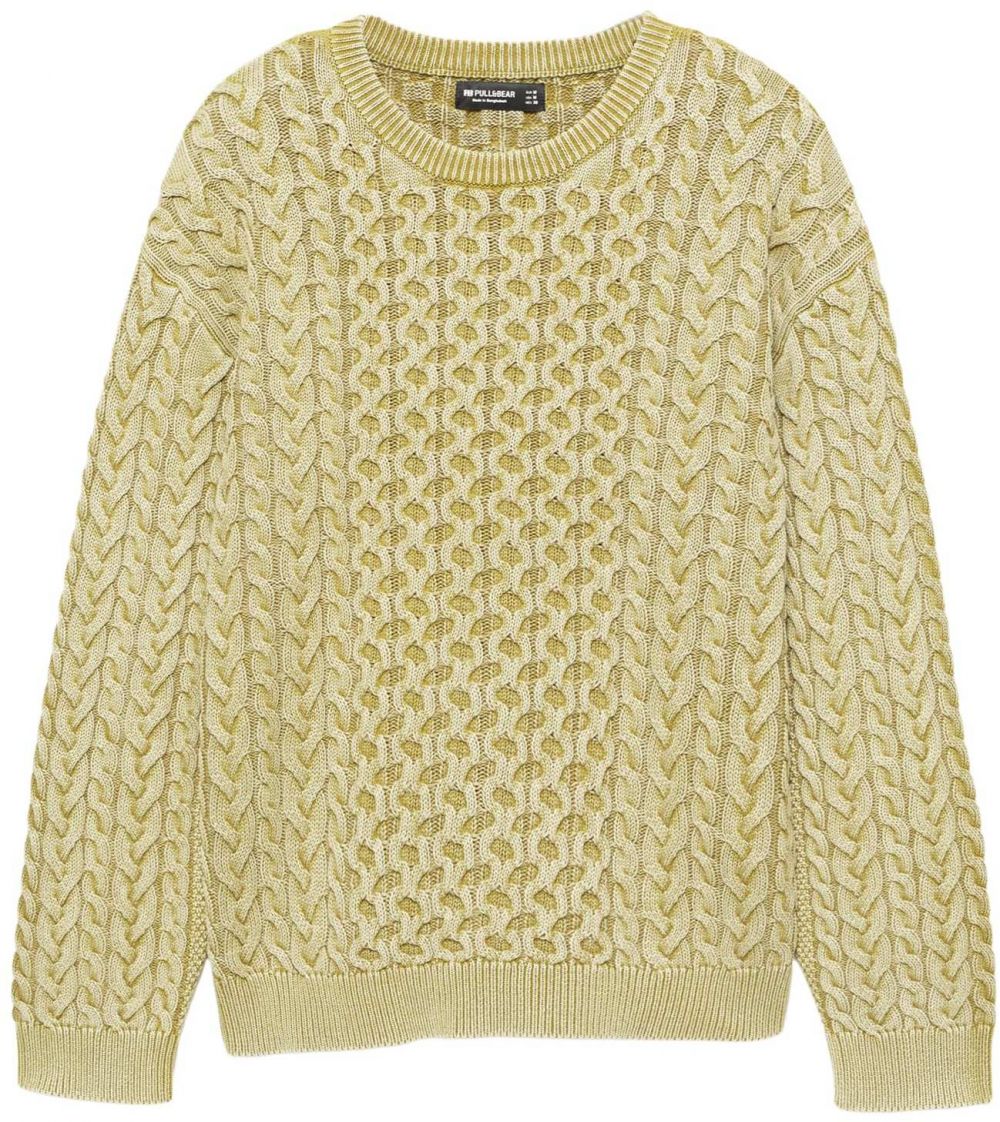 Pull&Bear Sveter  kaki
