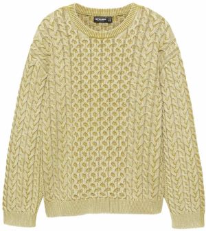 Pull&Bear Sveter  kaki