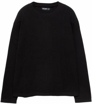 Pull&Bear Sveter  čierna