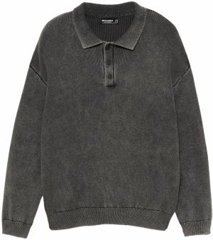 Pull&Bear Sveter  čierna