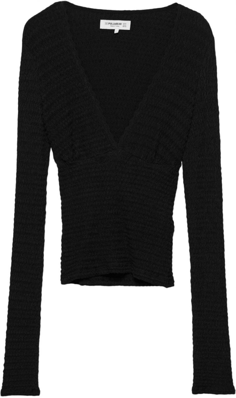 Pull&Bear Tričko  čierna