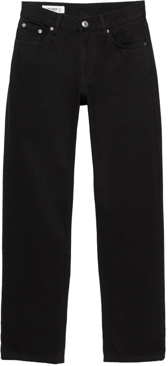 Pull&Bear Džínsy  čierny denim