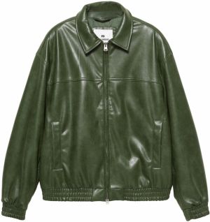 Pull&Bear Prechodná bunda  zelená