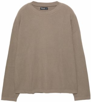 Pull&Bear Sveter  svetlohnedá