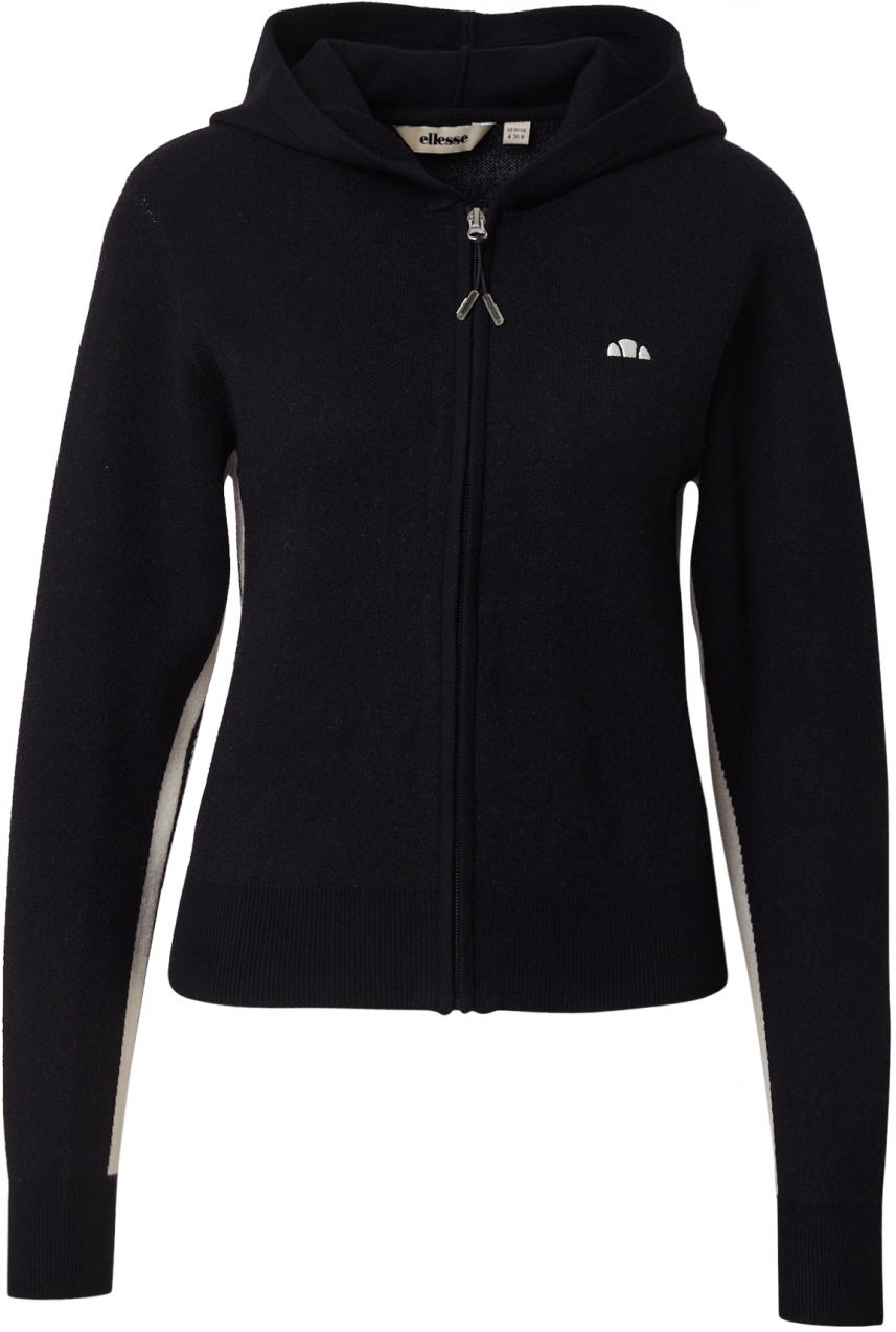ELLESSE Kardigán 'Laneisa'  čierna / biela
