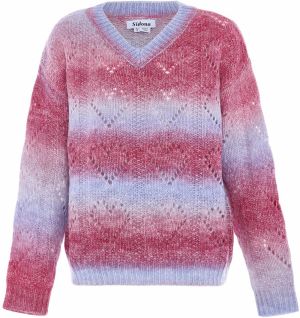 Sidona Sveter  farba lesného ovocia / svetlofialová