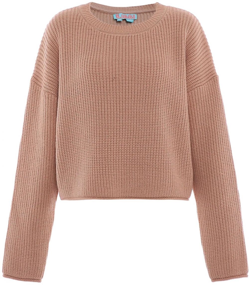 Libbi Sveter  tmavobéžová