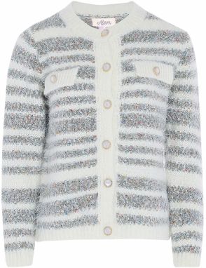 aleva Kardigán  vodová / oranžová / červená / biela ako vlna