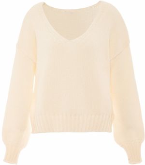 Sookie Sveter  biela ako vlna