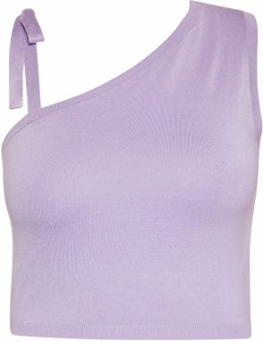 NAEMI Vyšívaný top  levanduľová