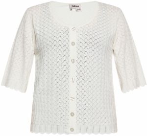 Sidona Kardigán  biela ako vlna