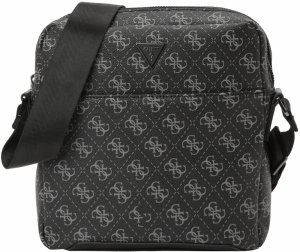 GUESS Taška cez rameno 'MILANO CROSSBODY'  sivá / čierna