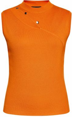 NAEMI Vyšívaný top  oranžová
