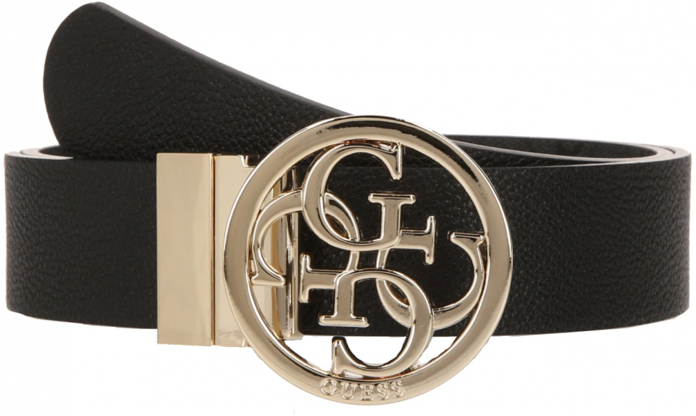 GUESS Opasky 'NOELLE ADJ & REV PANT BELT H35'  čierna