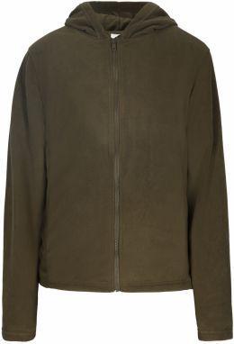 keepsuwarm Flisová bunda  tyrkysová / kaki