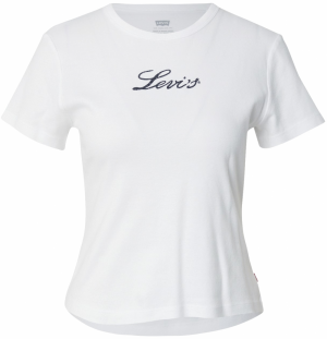 LEVI'S ® Tričko 'Graphic Rickie Tee'  čierna / biela