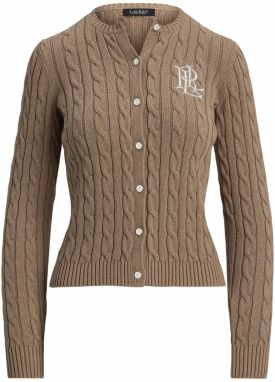 Lauren Ralph Lauren Kardigán  tmavobéžová