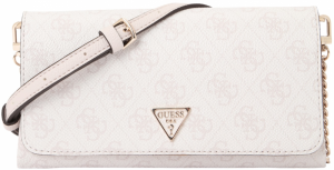 GUESS Listová kabelka 'NOELLE II XBODY FLAP ORGANIZER'  telová / zlatá / biela