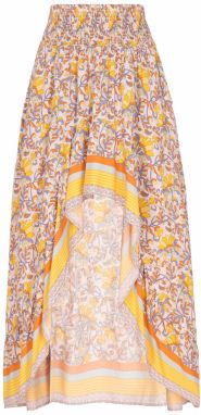 Gaya Sukňa 'Fashion Look'  žltá / fialová / oranžová / pastelovo ružová