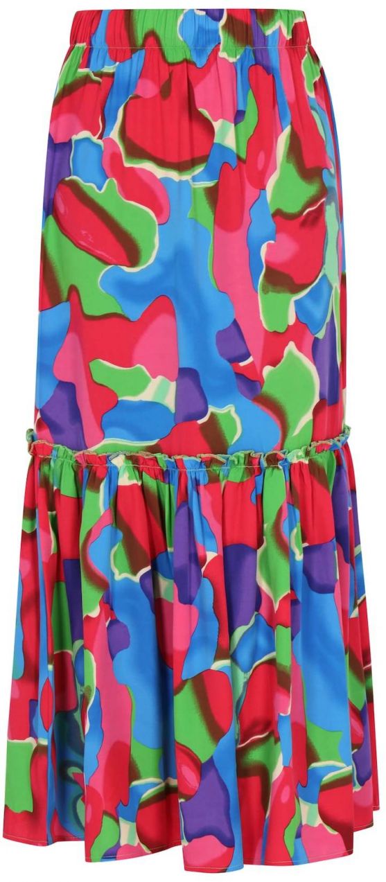ebeeza Sukňa 'Fashion Look'  modrá / svetlozelená / ružová / červená