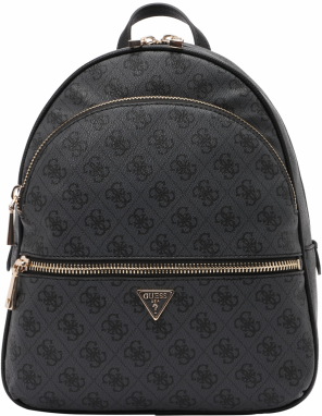 GUESS Batoh 'MANHATTAN II LARGE BACKPACK'  čadičová / čierna