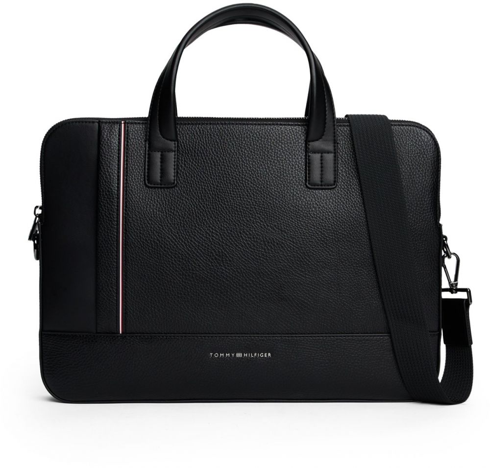 TOMMY HILFIGER Taška na notebook  čierna