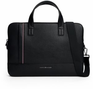 TOMMY HILFIGER Taška na notebook  čierna