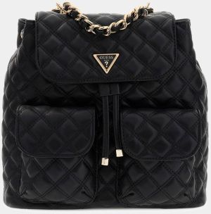 GUESS Batoh 'GIULLY II FLAP BACKPACK'  čierna