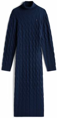 Tommy Hilfiger Curve Šaty  modrá