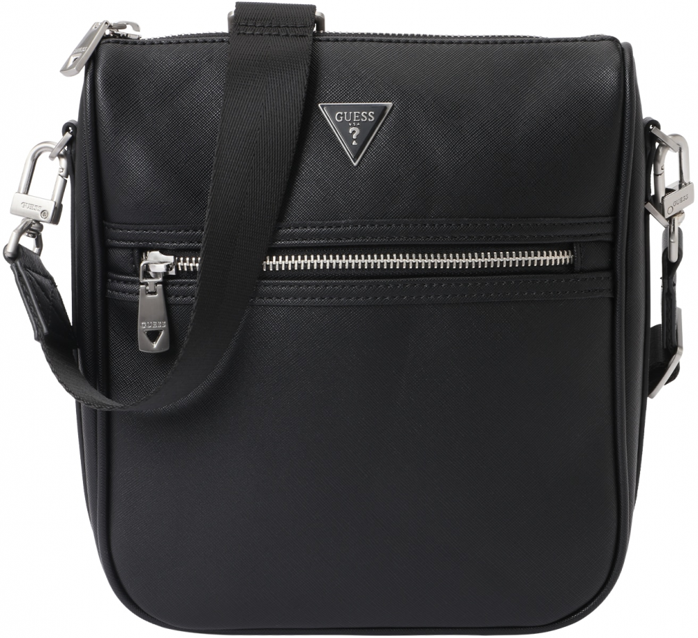 GUESS Taška cez rameno 'MILANO CROSSBODY 2'  čierna