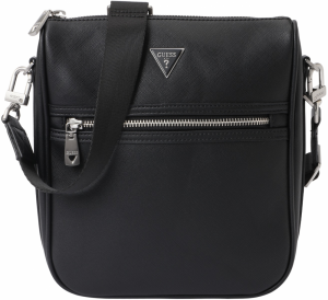 GUESS Taška cez rameno 'MILANO CROSSBODY 2'  čierna