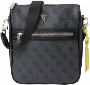 GUESS Taška cez rameno 'MILANO CROSSBODY 2'  antracitová / čierna