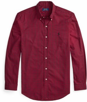 Polo Ralph Lauren Košeľa  vínovo červená / čierna