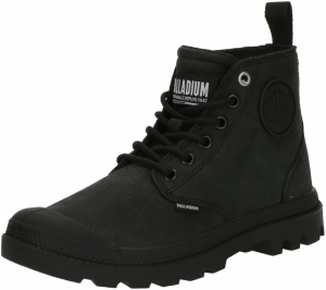 Palladium Šnurovacie členkové čižmy 'PAMPA'  čierna