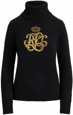 Lauren Ralph Lauren Sveter 'KEXLEY'  zlatá / čierna