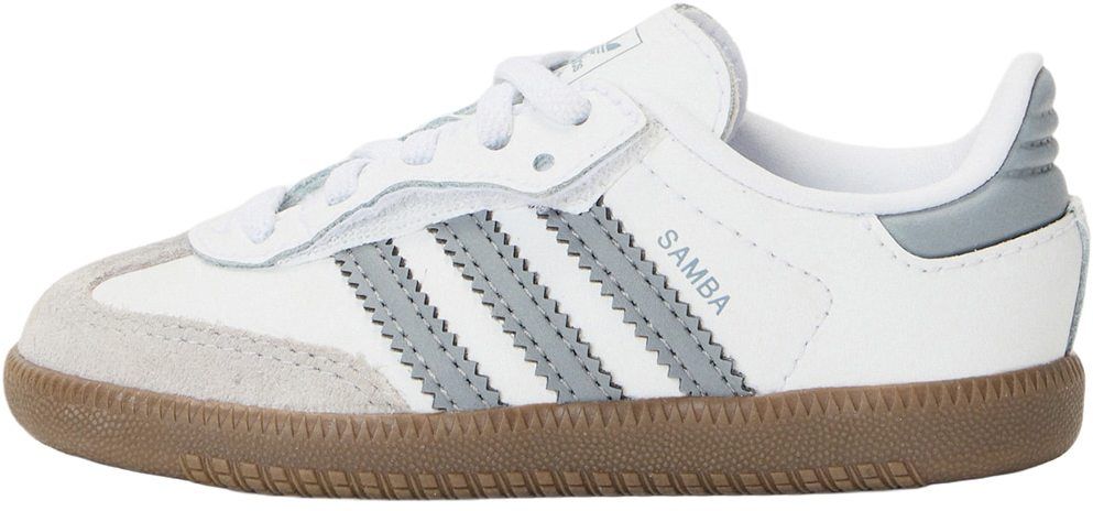 ADIDAS ORIGINALS Tenisky 'SAMBA'  čadičová / sivobéžová / biela