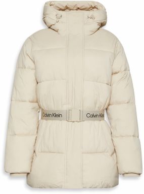 Calvin Klein Jeans Zimná bunda  béžová