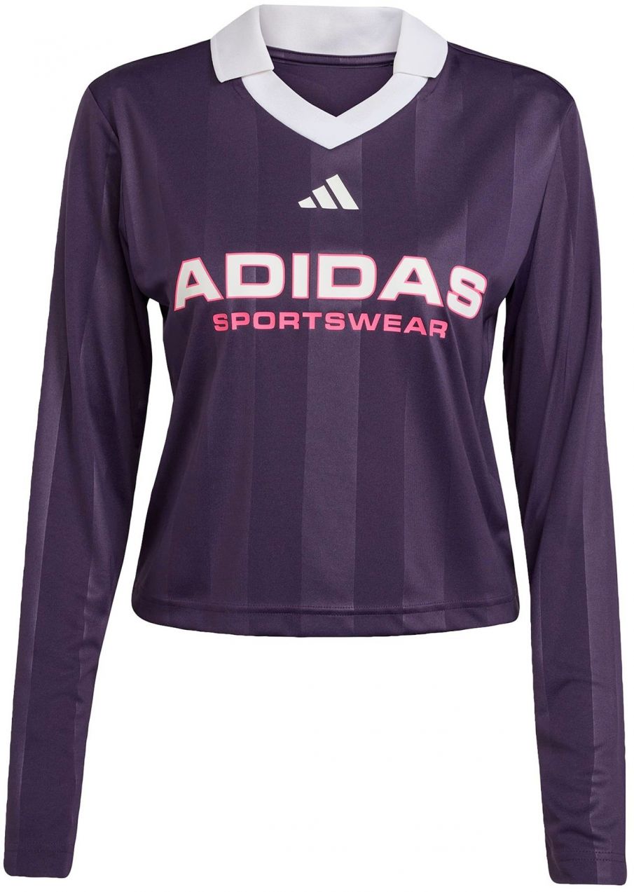 ADIDAS SPORTSWEAR Funkčné tričko 'TIRO Q4'  černicová / tmavofialová / svetloružová / biela