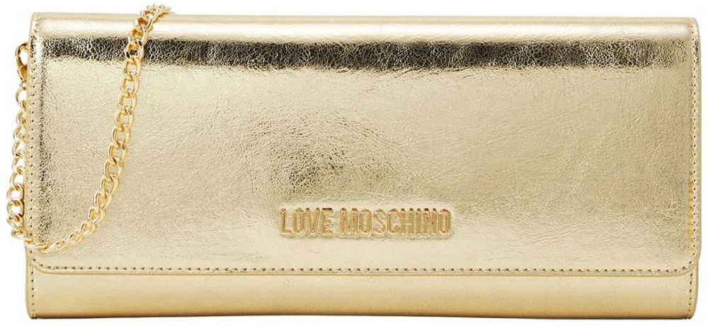Love Moschino Listová kabelka  zlatá