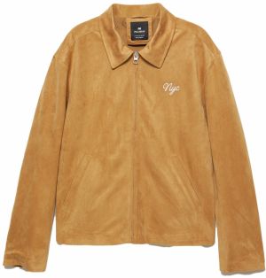 Pull&Bear Prechodná bunda  žltá