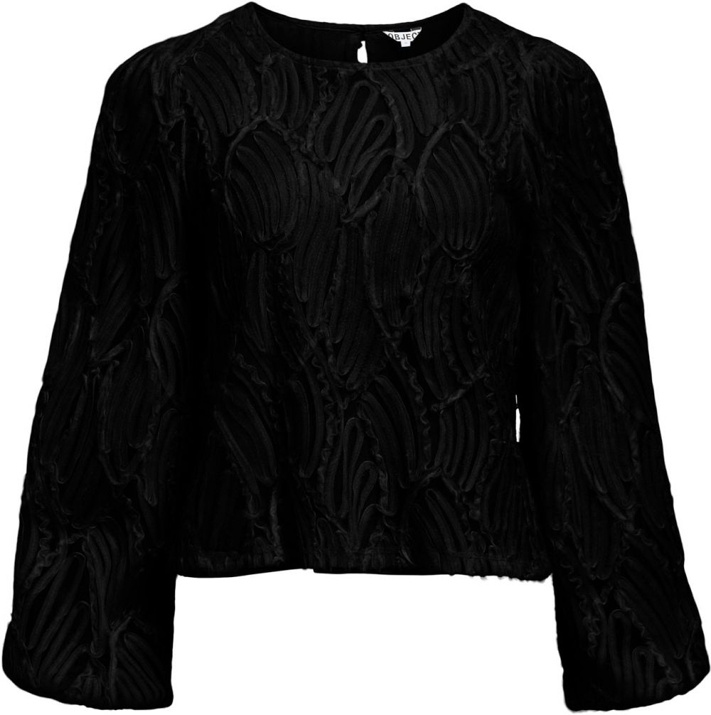 OBJECT Blúzka 'OBJLUCIE'  čierna