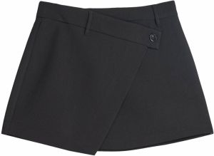 Bershka Sukňa  čierna