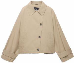 Pull&Bear Prechodná bunda  piesková
