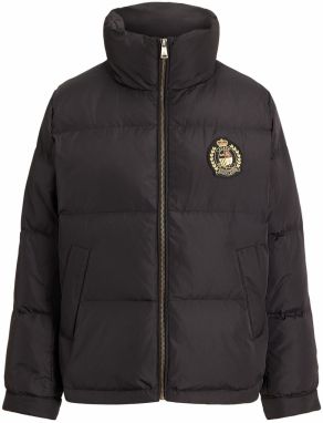Lauren Ralph Lauren Prechodná bunda  zlatá / rubínová / čierna / biela