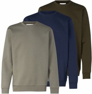 Only & Sons Mikina 'ONSCERES'  námornícka modrá / sivá / tmavozelená