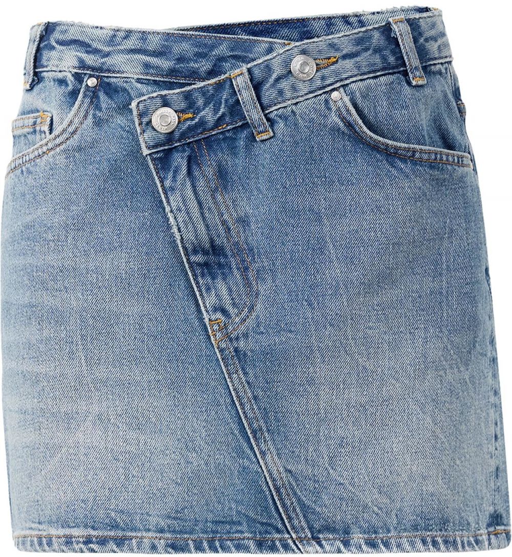 Noisy may Sukňa  modrá denim