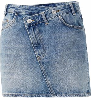 Noisy may Sukňa  modrá denim